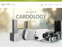 Tablet Screenshot of cardology.co.za